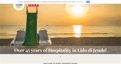 Desktop Screenshot of hotelresidencemara.it