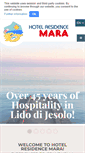 Mobile Screenshot of hotelresidencemara.it